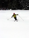 PR FOTEK ZE ZKLADNHO KURZU SKIALPINISMU, Tak takhle m vypadat prav zima. Pardn podmnky v pardn part. Take tu mme zase 9 novch skialpinist.. - fotografie 5