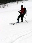 PR FOTEK ZE ZKLADNHO KURZU SKIALPINISMU, Tak takhle m vypadat prav zima. Pardn podmnky v pardn part. Take tu mme zase 9 novch skialpinist.. - fotografie 16