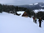 PR FOTEK ZE ZKLADNHO KURZU SKIALPINISMU, Tak takhle m vypadat prav zima. Pardn podmnky v pardn part. Take tu mme zase 9 novch skialpinist.. - fotografie 31