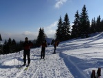 PR FOTEK ZE ZKLADNHO KURZU SKIALPINISMU, Tak takhle m vypadat prav zima. Pardn podmnky v pardn part. Take tu mme zase 9 novch skialpinist.. - fotografie 47