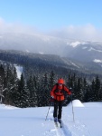 PR FOTEK ZE ZKLADNHO KURZU SKIALPINISMU, Tak takhle m vypadat prav zima. Pardn podmnky v pardn part. Take tu mme zase 9 novch skialpinist.. - fotografie 90