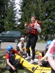 RAFTING NA TATRANSK BEL 2010, Pkn voda, dobr parta, super rafci, prost to nemlo vadu. Richardovi dky za fotky :-) - fotografie 10