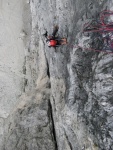 Passo Falzarego 2010, Pardn poas, ideln vyladn forma a lezen veho druhu. Tenikou byl 500 metr dlouh vstup na Prvn pil Tofany.... - fotografie 23