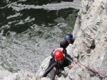 Passo Falzarego 2010, Pardn poas, ideln vyladn forma a lezen veho druhu. Tenikou byl 500 metr dlouh vstup na Prvn pil Tofany.... - fotografie 34