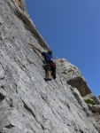 Passo Falzarego 2010, Pardn poas, ideln vyladn forma a lezen veho druhu. Tenikou byl 500 metr dlouh vstup na Prvn pil Tofany.... - fotografie 58