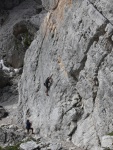 Passo Falzarego 2010, Pardn poas, ideln vyladn forma a lezen veho druhu. Tenikou byl 500 metr dlouh vstup na Prvn pil Tofany.... - fotografie 68