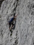 Passo Falzarego 2010, Pardn poas, ideln vyladn forma a lezen veho druhu. Tenikou byl 500 metr dlouh vstup na Prvn pil Tofany.... - fotografie 75