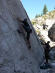 Passo Falzarego 2010, Pardn poas, ideln vyladn forma a lezen veho druhu. Tenikou byl 500 metr dlouh vstup na Prvn pil Tofany.... - fotografie 97