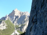 Passo Falzarego 2010, Pardn poas, ideln vyladn forma a lezen veho druhu. Tenikou byl 500 metr dlouh vstup na Prvn pil Tofany.... - fotografie 106