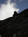 Passo Falzarego 2010, Pardn poas, ideln vyladn forma a lezen veho druhu. Tenikou byl 500 metr dlouh vstup na Prvn pil Tofany.... - fotografie 138