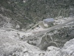 Passo Falzarego 2010, Pardn poas, ideln vyladn forma a lezen veho druhu. Tenikou byl 500 metr dlouh vstup na Prvn pil Tofany.... - fotografie 156