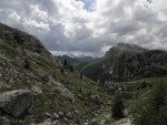 Passo Falzarego 2010, Pardn poas, ideln vyladn forma a lezen veho druhu. Tenikou byl 500 metr dlouh vstup na Prvn pil Tofany.... - fotografie 160