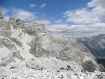 Passo Falzarego 2010, Pardn poas, ideln vyladn forma a lezen veho druhu. Tenikou byl 500 metr dlouh vstup na Prvn pil Tofany.... - fotografie 188