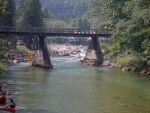 Rafting na Salze, Ndhern sobotn poas pak non slejvk... Take nezbylo ne zstat na Salze, kadopdn akce se mimodn vydaila. - fotografie 1