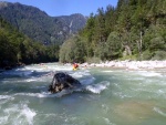 RAFTING NA SKVL SALZE, ڞasn voda a jet lep poas... Nen co dodat, to se mus zat!. - fotografie 412