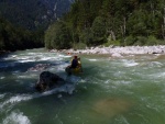 RAFTING NA SKVL SALZE, ڞasn voda a jet lep poas... Nen co dodat, to se mus zat!. - fotografie 476