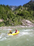 RAFTING NA SKVL SALZE, ڞasn voda a jet lep poas... Nen co dodat, to se mus zat!. - fotografie 485