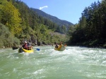 RAFTING NA SKVL SALZE, ڞasn voda a jet lep poas... Nen co dodat, to se mus zat!. - fotografie 558