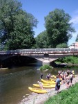 MORAVA - vkendov plavba, Fotky z pohodov letn plavby po ece Morav, skvl parta, vborn poas, pardn voda, prost totln pohoda... - fotografie 59