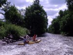 MORAVA - vkendov plavba, Fotky z pohodov letn plavby po ece Morav, skvl parta, vborn poas, pardn voda, prost totln pohoda... - fotografie 112