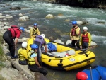 NOCA, krlovna raftingu - Nejlep evropsk rafting na ekch NOCA, Isel a Isarco, Velk parta vodk, s ktermi u jsme lecos proili. Pardn eky, kopec dobr nlady a hejiv italsk slunce.  I vodn stavy byly na jedniku... - fotografie 49