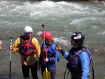 NOCA, krlovna raftingu - Nejlep evropsk rafting na ekch NOCA, Isel a Isarco, Velk parta vodk, s ktermi u jsme lecos proili. Pardn eky, kopec dobr nlady a hejiv italsk slunce.  I vodn stavy byly na jedniku... - fotografie 75