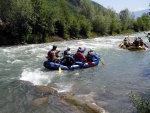 NOCA, krlovna raftingu - Nejlep evropsk rafting na ekch NOCA, Isel a Isarco, Velk parta vodk, s ktermi u jsme lecos proili. Pardn eky, kopec dobr nlady a hejiv italsk slunce.  I vodn stavy byly na jedniku... - fotografie 81