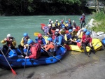 NOCA, krlovna raftingu - Nejlep evropsk rafting na ekch NOCA, Isel a Isarco, Velk parta vodk, s ktermi u jsme lecos proili. Pardn eky, kopec dobr nlady a hejiv italsk slunce.  I vodn stavy byly na jedniku... - fotografie 148