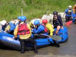 NOCA, krlovna raftingu - Nejlep evropsk rafting na ekch NOCA, Isel a Isarco, Velk parta vodk, s ktermi u jsme lecos proili. Pardn eky, kopec dobr nlady a hejiv italsk slunce.  I vodn stavy byly na jedniku... - fotografie 150