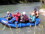 NOCA, krlovna raftingu - Nejlep evropsk rafting na ekch NOCA, Isel a Isarco, Velk parta vodk, s ktermi u jsme lecos proili. Pardn eky, kopec dobr nlady a hejiv italsk slunce.  I vodn stavy byly na jedniku... - fotografie 155