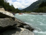 NOCA, krlovna raftingu - Nejlep evropsk rafting na ekch NOCA, Isel a Isarco, Velk parta vodk, s ktermi u jsme lecos proili. Pardn eky, kopec dobr nlady a hejiv italsk slunce.  I vodn stavy byly na jedniku... - fotografie 168