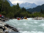 NOCA, krlovna raftingu - Nejlep evropsk rafting na ekch NOCA, Isel a Isarco, Velk parta vodk, s ktermi u jsme lecos proili. Pardn eky, kopec dobr nlady a hejiv italsk slunce.  I vodn stavy byly na jedniku... - fotografie 174