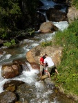 NOCA, krlovna raftingu - Nejlep evropsk rafting na ekch NOCA, Isel a Isarco, Velk parta vodk, s ktermi u jsme lecos proili. Pardn eky, kopec dobr nlady a hejiv italsk slunce.  I vodn stavy byly na jedniku... - fotografie 207