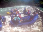 NOCA, krlovna raftingu - Nejlep evropsk rafting na ekch NOCA, Isel a Isarco, Velk parta vodk, s ktermi u jsme lecos proili. Pardn eky, kopec dobr nlady a hejiv italsk slunce.  I vodn stavy byly na jedniku... - fotografie 283