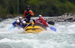 Jarn tn v Korutanech - rafting na Mllu, Gailu, a Lieseru, Jarn slunko nm doplo dostatek vody. Pedevm hlubok dol a peeje Gailu vechny doslova uchvtily. - fotografie 8