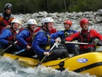 Jarn tn v Korutanech - rafting na Mllu, Gailu, a Lieseru, Jarn slunko nm doplo dostatek vody. Pedevm hlubok dol a peeje Gailu vechny doslova uchvtily. - fotografie 10