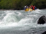 Jarn tn v Korutanech - rafting na Mllu, Gailu, a Lieseru, Jarn slunko nm doplo dostatek vody. Pedevm hlubok dol a peeje Gailu vechny doslova uchvtily. - fotografie 14