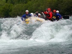 Jarn tn v Korutanech - rafting na Mllu, Gailu, a Lieseru, Jarn slunko nm doplo dostatek vody. Pedevm hlubok dol a peeje Gailu vechny doslova uchvtily. - fotografie 15