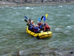 Jarn tn v Korutanech - rafting na Mllu, Gailu, a Lieseru, Jarn slunko nm doplo dostatek vody. Pedevm hlubok dol a peeje Gailu vechny doslova uchvtily. - fotografie 17