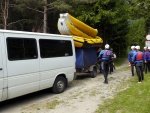 Jarn tn v Korutanech - rafting na Mllu, Gailu, a Lieseru, Jarn slunko nm doplo dostatek vody. Pedevm hlubok dol a peeje Gailu vechny doslova uchvtily. - fotografie 19