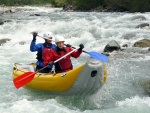 Jarn tn v Korutanech - rafting na Mllu, Gailu, a Lieseru, Jarn slunko nm doplo dostatek vody. Pedevm hlubok dol a peeje Gailu vechny doslova uchvtily. - fotografie 29