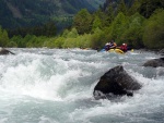 Jarn tn v Korutanech - rafting na Mllu, Gailu, a Lieseru, Jarn slunko nm doplo dostatek vody. Pedevm hlubok dol a peeje Gailu vechny doslova uchvtily. - fotografie 30