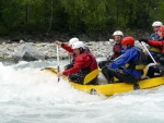 Jarn tn v Korutanech - rafting na Mllu, Gailu, a Lieseru, Jarn slunko nm doplo dostatek vody. Pedevm hlubok dol a peeje Gailu vechny doslova uchvtily. - fotografie 32