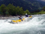 Jarn tn v Korutanech - rafting na Mllu, Gailu, a Lieseru, Jarn slunko nm doplo dostatek vody. Pedevm hlubok dol a peeje Gailu vechny doslova uchvtily. - fotografie 33