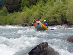 Jarn tn v Korutanech - rafting na Mllu, Gailu, a Lieseru, Jarn slunko nm doplo dostatek vody. Pedevm hlubok dol a peeje Gailu vechny doslova uchvtily. - fotografie 34