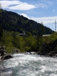 Jarn tn v Korutanech - rafting na Mllu, Gailu, a Lieseru, Jarn slunko nm doplo dostatek vody. Pedevm hlubok dol a peeje Gailu vechny doslova uchvtily. - fotografie 41