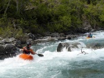 Jarn tn v Korutanech - rafting na Mllu, Gailu, a Lieseru, Jarn slunko nm doplo dostatek vody. Pedevm hlubok dol a peeje Gailu vechny doslova uchvtily. - fotografie 45