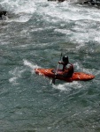 Jarn tn v Korutanech - rafting na Mllu, Gailu, a Lieseru, Jarn slunko nm doplo dostatek vody. Pedevm hlubok dol a peeje Gailu vechny doslova uchvtily. - fotografie 68