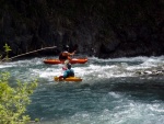 Jarn tn v Korutanech - rafting na Mllu, Gailu, a Lieseru, Jarn slunko nm doplo dostatek vody. Pedevm hlubok dol a peeje Gailu vechny doslova uchvtily. - fotografie 73