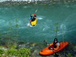 Jarn tn v Korutanech - rafting na Mllu, Gailu, a Lieseru, Jarn slunko nm doplo dostatek vody. Pedevm hlubok dol a peeje Gailu vechny doslova uchvtily. - fotografie 85